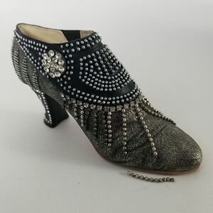 Vintage Just The Right Shoe ‘Parisian Nights’ By Raine high heel figurine jewels